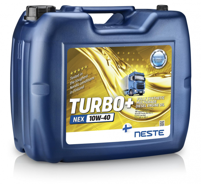 Новые классификации масел Neste Turbo+ NEX 10W-40 и Neste Turbo+ LSA 5W-30