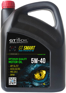 GT Smart SAE 5W-40 API SL/CF